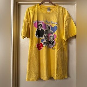 I Love Lucy Yellow T-Shirt size XXL. NWOT